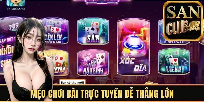 Mẹo chơi bài trực tuyến